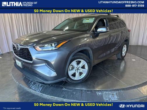 Magnetic Gray Metallic 2021 Toyota Highlander L