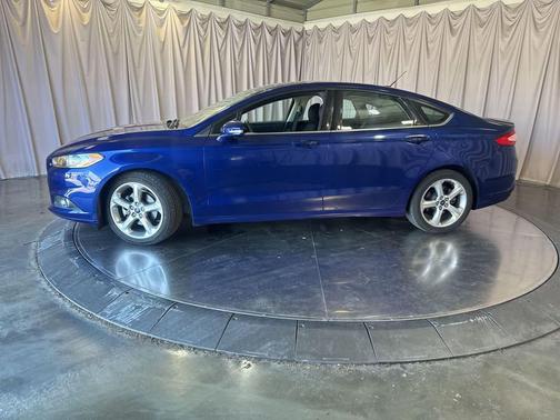 DEEP IMPACT BLUE 2015 Ford Fusion SE