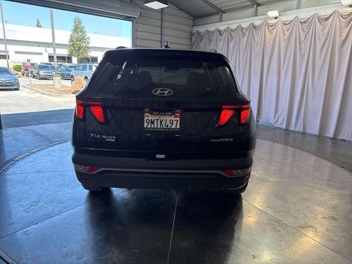Black Pearl 2024 Hyundai TUCSON Hybrid Blue