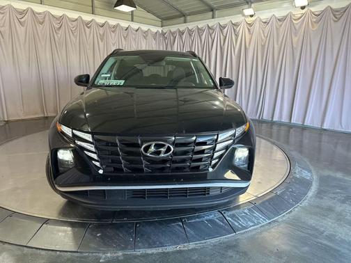 Black Pearl 2024 Hyundai TUCSON Hybrid Blue
