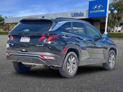 Black Pearl 2024 Hyundai TUCSON Hybrid Blue