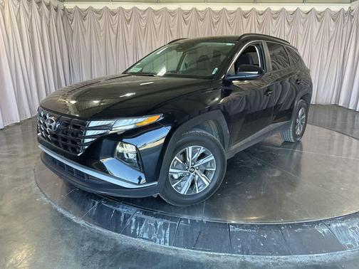 Black Pearl 2024 Hyundai TUCSON Hybrid Blue