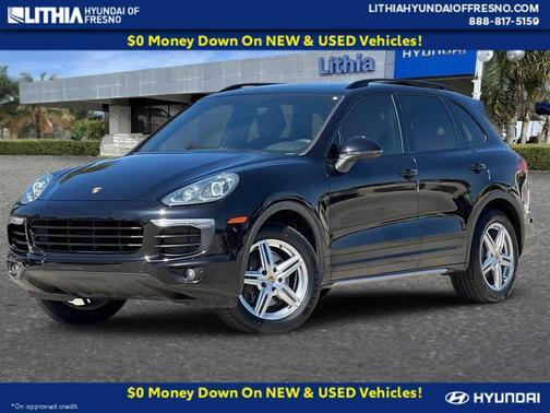 Black 2016 Porsche Cayenne Cayenne