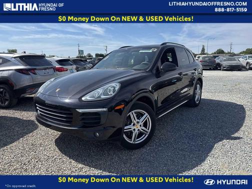 Black 2016 Porsche Cayenne Cayenne
