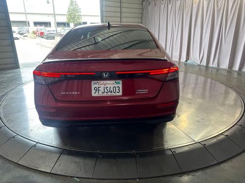 Radiant Red Metallic 2023 Honda Accord Hybrid Sport