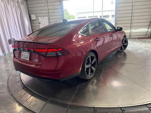 Radiant Red Metallic 2023 Honda Accord Hybrid Sport