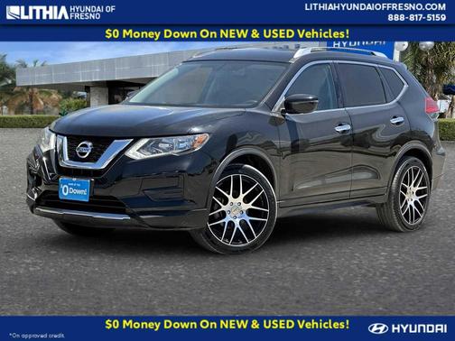 Magnetic Black 2017 Nissan Rogue S