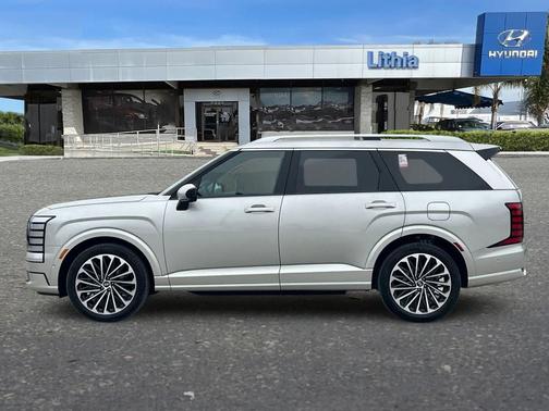 Typhoon Silver Metallic 2026 Hyundai Palisade Hybrid Calligraphy