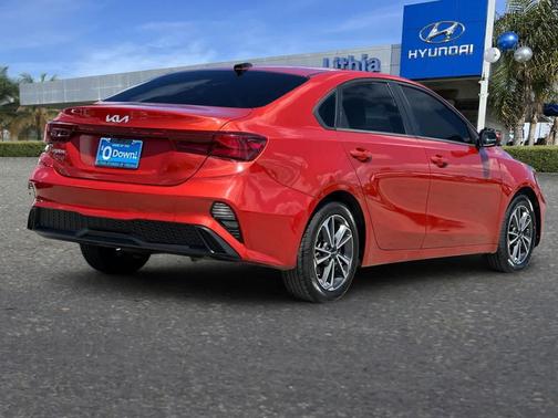 Fire Orange 2022 Kia Forte LXS