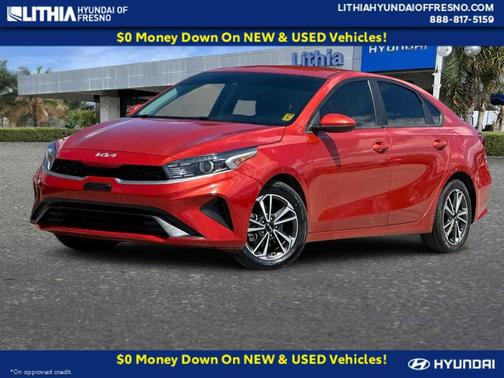 Fire Orange 2022 Kia Forte LXS