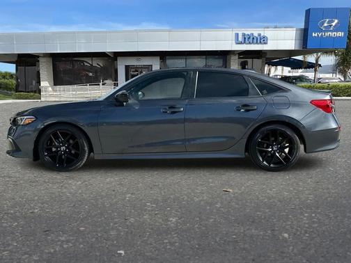 Meteorite Gray Metallic 2023 Honda Civic Sport