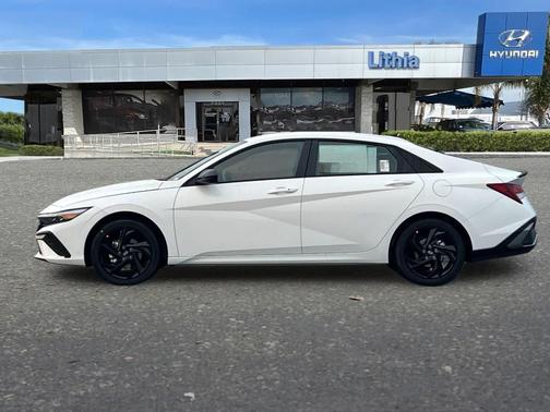 Serenity White 2026 Hyundai ELANTRA Sport