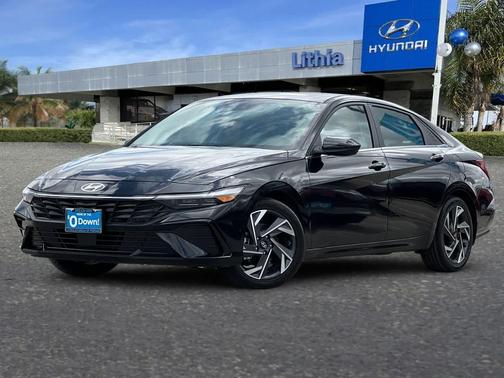 Abyss Black 2024 Hyundai ELANTRA SEL