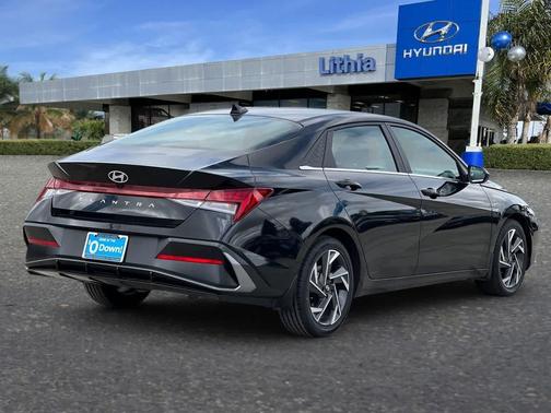 Abyss Black 2024 Hyundai ELANTRA SEL