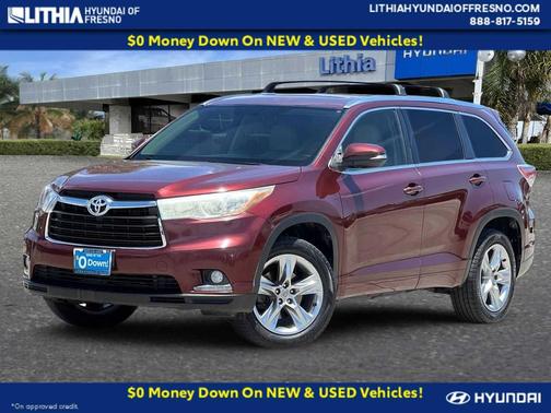 Ooh La La Rouge Mica 2015 Toyota Highlander Limited