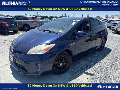 Nautical Blue Metallic 2012 Toyota Prius Four