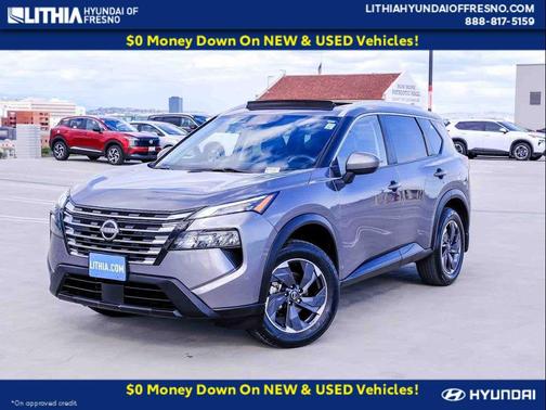 Gun Metallic 2024 Nissan Rogue SV