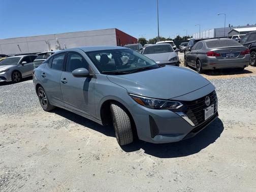Atlantic Gray Metallic 2025 Nissan Sentra SV