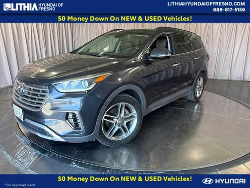 Night Sky Pearl 2017 Hyundai SANTA FE SE Ultimate