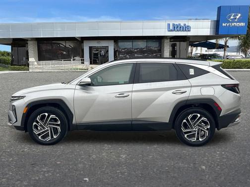 Shimmering Silver 2026 Hyundai TUCSON Hybrid Limited