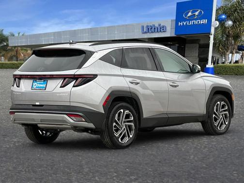 Shimmering Silver 2026 Hyundai TUCSON Hybrid Limited