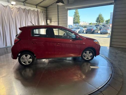 Infrared Metallic 2024 Mitsubishi Mirage ES