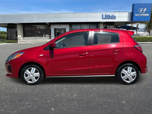Infrared Metallic 2024 Mitsubishi Mirage ES