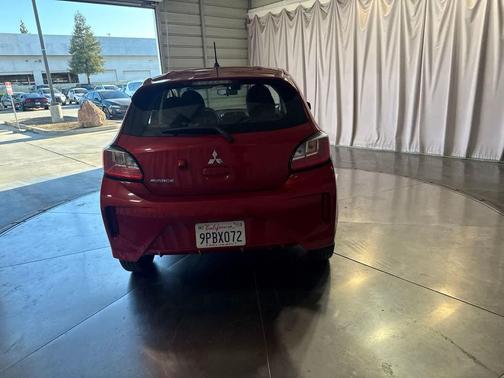 Infrared Metallic 2024 Mitsubishi Mirage ES