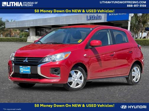 Infrared Metallic 2024 Mitsubishi Mirage ES