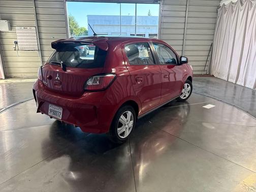 Infrared Metallic 2024 Mitsubishi Mirage ES