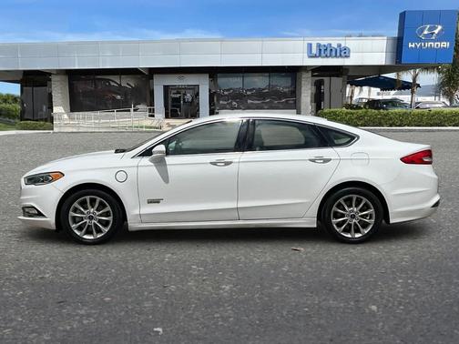 OXFORD WHITE 2017 Ford Fusion Energi SE Luxury