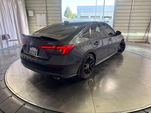 Meteorite Gray Metallic 2024 Honda Civic Sport