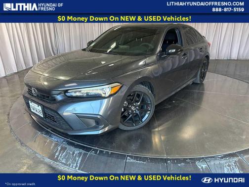 Meteorite Gray Metallic 2024 Honda Civic Sport