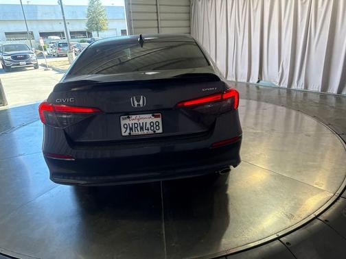 Meteorite Gray Metallic 2024 Honda Civic Sport