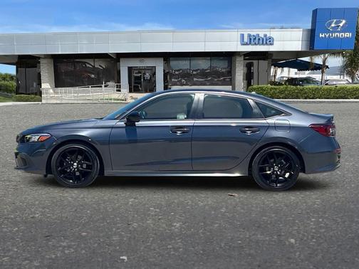 Gray 2025 Honda Civic Sport