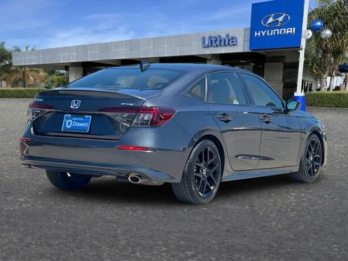 Gray 2025 Honda Civic Sport