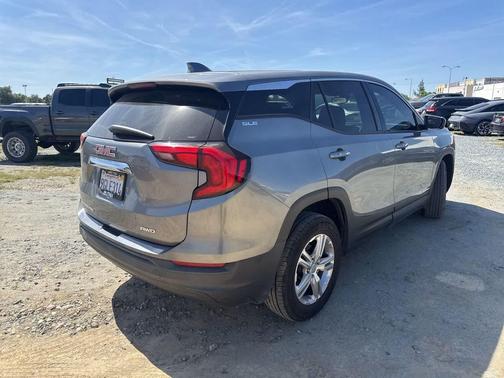 Satin Steel Metallic 2019 GMC Terrain SLE