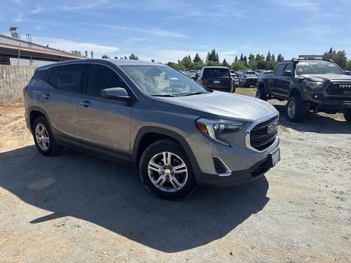 Satin Steel Metallic 2019 GMC Terrain SLE