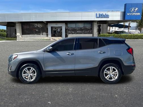 Satin Steel Metallic 2019 GMC Terrain SLE