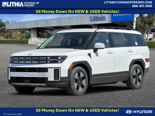 Serenity White 2026 Hyundai SANTA FE SEL 2.4