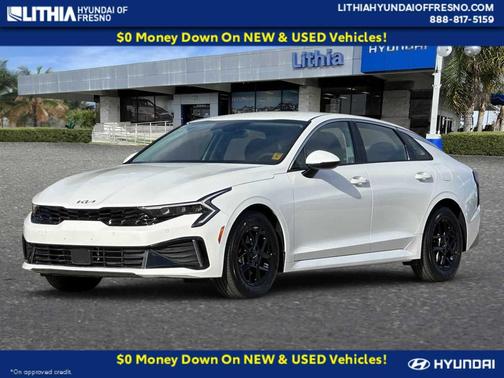 Snow White Pearl 2026 Kia K5 LXS