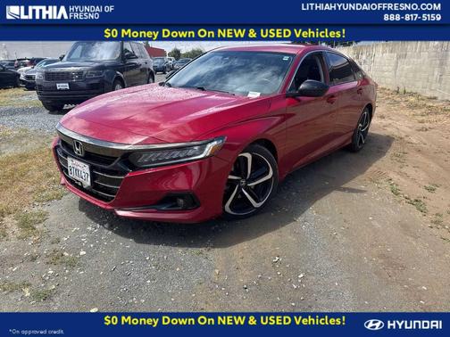 San Marino Red 2021 Honda Accord Sport SE 1.5T