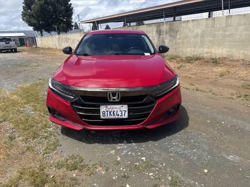 San Marino Red 2021 Honda Accord Sport SE 1.5T