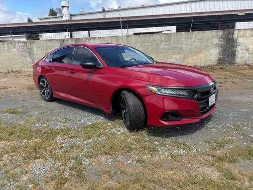 San Marino Red 2021 Honda Accord Sport SE 1.5T