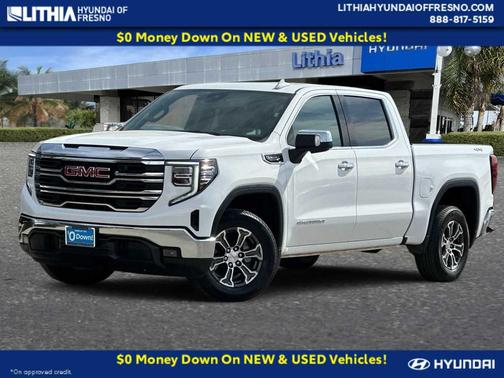 Summit White 2026 GMC Sierra 1500 SLT