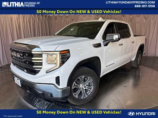 Summit White 2026 GMC Sierra 1500 SLT