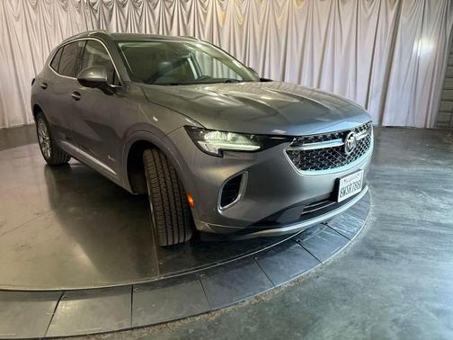 Satin Steel Metallic 2021 Buick Envision Avenir