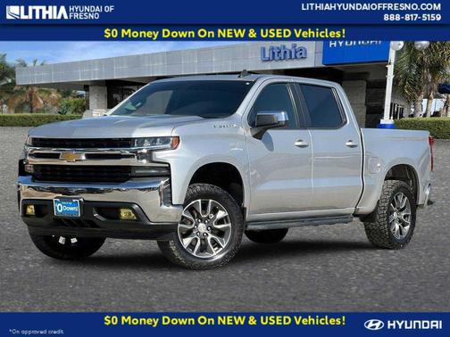 Silver Ice Metallic 2019 Chevrolet Silverado 1500 LT