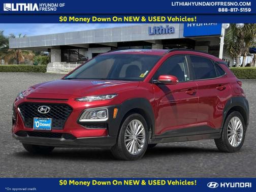 Pulse Red 2018 Hyundai KONA SEL