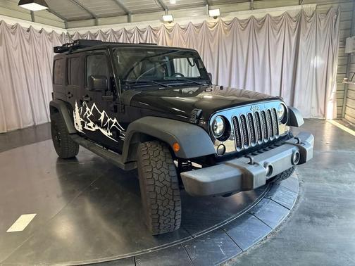 Black Clearcoat 2015 Jeep Wrangler Unlimited Sport